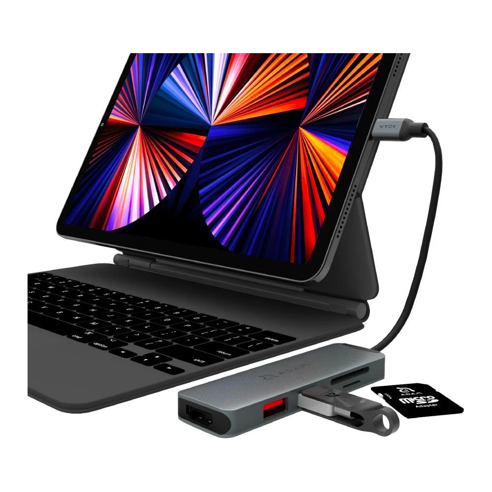 Hurtownia GSM - Hub Adam Elements Casa Hub A05 USB-C pro 5 zařízení - ADAM011 - {ean13} - Hurt