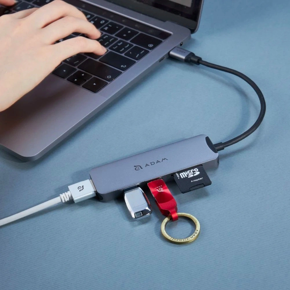Hurtownia GSM - Hub Adam Elements Casa Hub A05 USB-C pro 5 zařízení - ADAM011 - {ean13} - Hurt