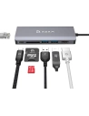 Hurtownia GSM - Hub Adam Elements Casa Hub A01 USB-C 6 portów (szary) - ADAM013GRY - {ean13} - Hurt