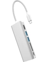 Hub Adam Elements Casa Hub A01 USB-C 6 portów (srebrny)