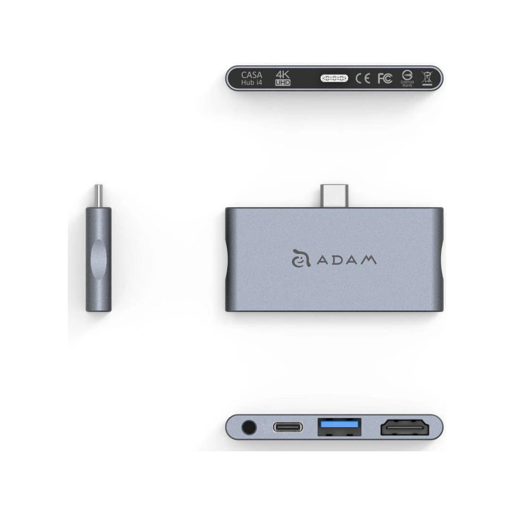 Hurtownia GSM - Hub Adam Elements Casa Hub i4 USB-C pro 4 zařízení - ADAM015 - {ean13} - Hurt