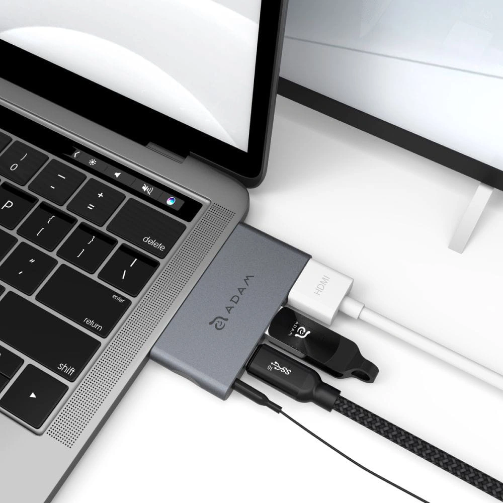 Hurtownia GSM - Hub Adam Elements Casa Hub i4 USB-C pro 4 zařízení - ADAM015 - {ean13} - Hurt
