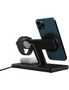 Hurtownia GSM - Bezdrátová nabíječka Adam Elements Omnia M3 pro 3 zařízení s držákem na Apple Watch + MagSafe (černá) - ADAM016 - {ean13} - Hurt