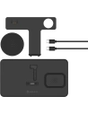 Hurtownia GSM - Ładowarka bezprzewodowa Adam Elements Omnia M3 do 3 urządzeń z uchwytem do Apple Watch + MagSafe (czarna) - ADAM016 - {ean13} - Hurt