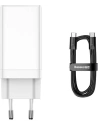 Hurtownia GSM - Ładowarka sieciowa Baseus GaN3 Pro, 2xUSB-C + USB, 65W (biała) - BSU3239WHT - {ean13} - Hurt