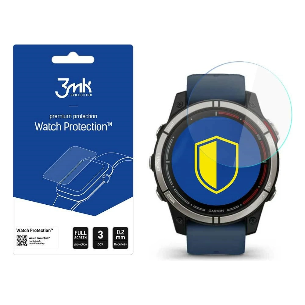 Hurtownia GSM - Szkło hybrydowe 3MK FlexibleGlass Watch Protection Garmin Quatix 7 - 3MK3028 - {ean13} - Hurt