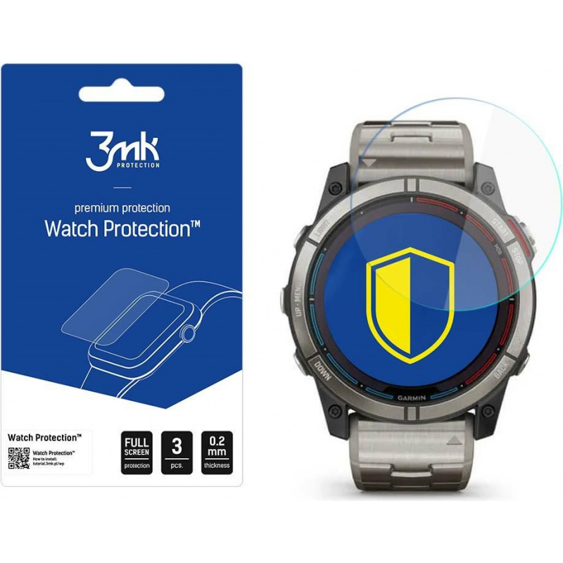 3MK Distributor - 5903108474085 - 3MK3029 - 3MK FlexibleGlass Watch Protection Garmin Quatix 7X - B2B homescreen