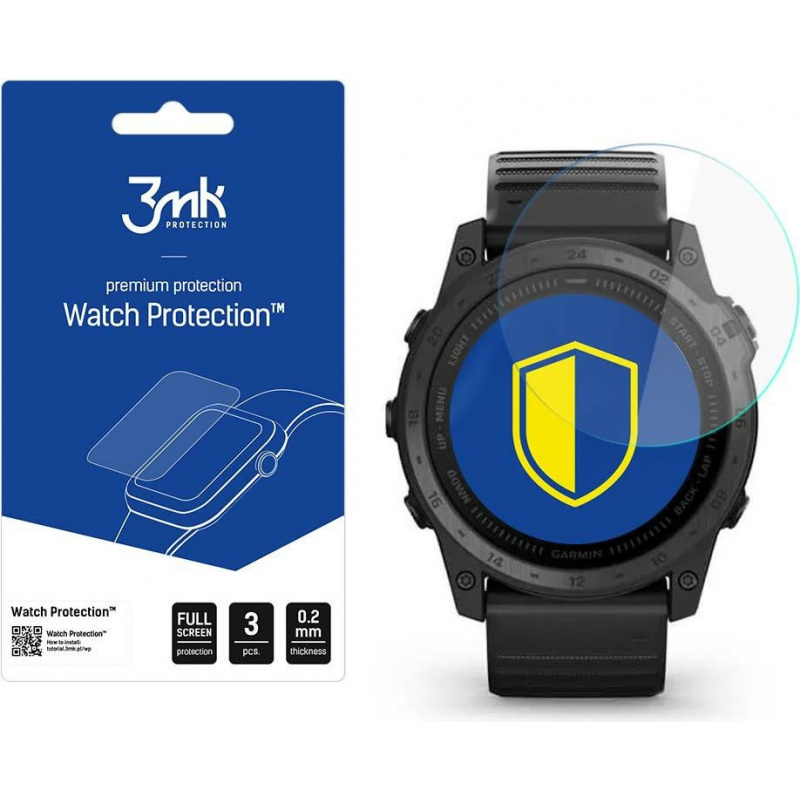 3MK Distributor - 5903108474078 - 3MK3030 - 3MK FlexibleGlass Watch Protection Garmin Tactix 7 - B2B homescreen