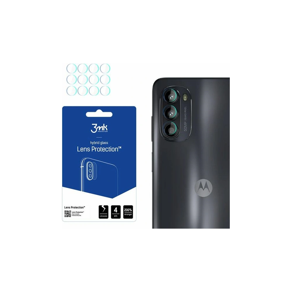 Hurtownia GSM - Hybriďák na objektiv fotoaparátu 3MK Ochrana objektivu Motorola Moto G52 [4 PACK] - 3MK3039 - {ean13} - Hurt