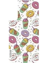 Panel Samsung Galaxy S22 GP-TOU021HOVPW do etui Frame Cover Simpsons Donut