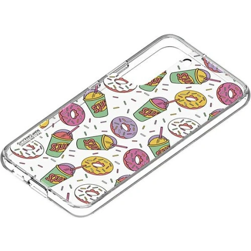 Panel Samsung Galaxy S22 GP-TOU021HOVPW do etui Frame Cover Simpsons Donut