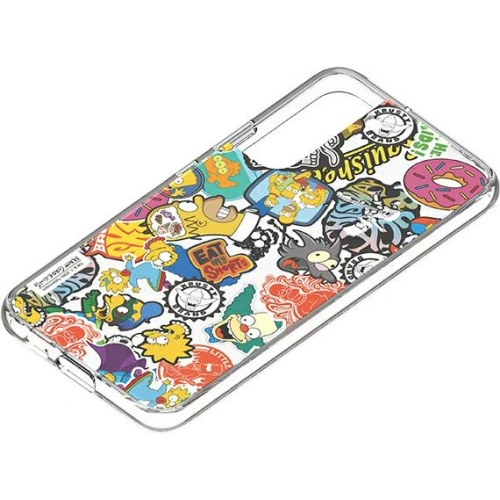 Panel Samsung Galaxy S22 GP-TOU021HOYYW do etui Frame Cover Simpsons Faces