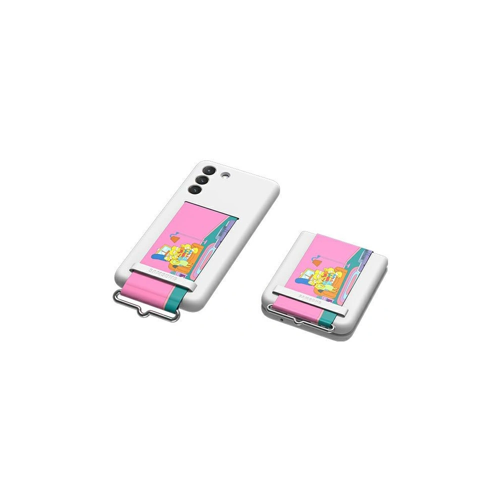 Hurtownia GSM - Pás pro Samsung Galaxy S22/S22+ Plus/S22 Ultra GP-TOU021HOGPW do pouzdra Silicone Cover s páskem Simpsons růžový/pink - SMG722PNK - {ean13} - Hurt
