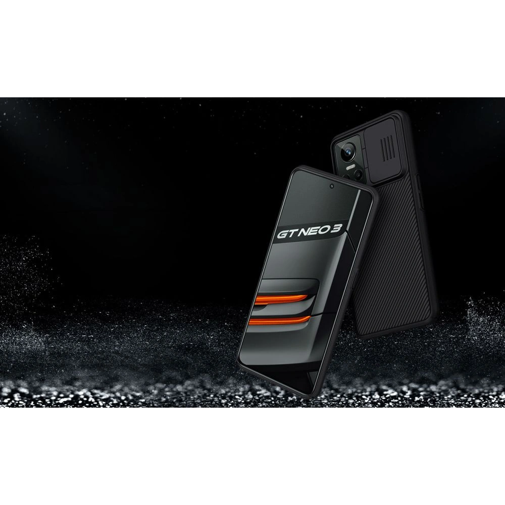 Hurtownia GSM - Etui Nillkin Camshield Realme GT Neo 3 Black - NLK358BLK - {ean13} - Hurt