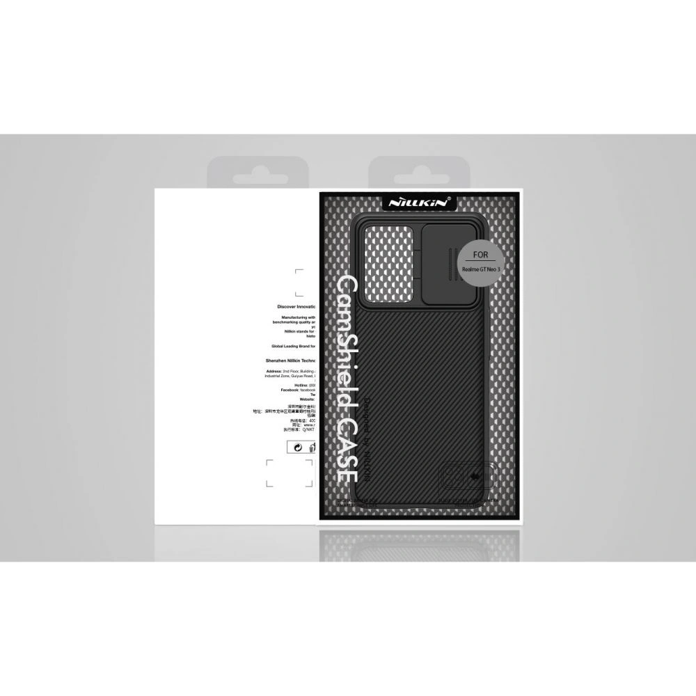 Hurtownia GSM - Etui Nillkin Camshield Realme GT Neo 3 Black - NLK358BLK - {ean13} - Hurt