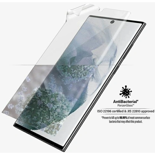 Folia PanzerGlass TPU Samsung Galaxy S22 Ultra Case Friendly Antibacterial