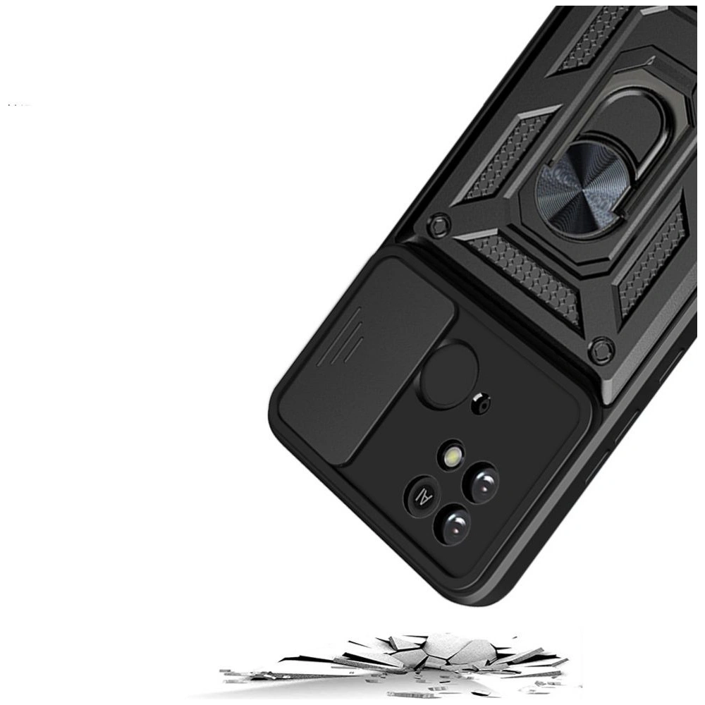 Hurtownia GSM - Etui Tech-Protect CamShield Pro Redmi 10C Black - THP1003BLK - {ean13} - Hurt