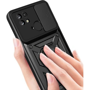 Hurtownia GSM - Etui Tech-Protect CamShield Pro Redmi 10C Black - THP1003BLK - {ean13} - Hurt
