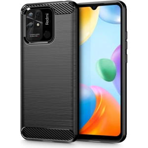 Hurtownia GSM - Etui Tech-Protect TPUCarbon Redmi 10C Černá - THP1004BLK - {ean13} - Hurt