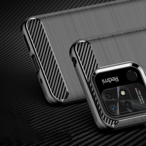Hurtownia GSM - Etui Tech-Protect TPUCarbon Redmi 10C Black - THP1004BLK - {ean13} - Hurt