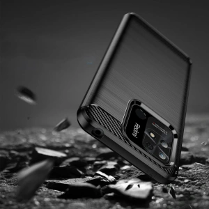 Hurtownia GSM - Etui Tech-Protect TPUCarbon Redmi 10C Black - THP1004BLK - {ean13} - Hurt
