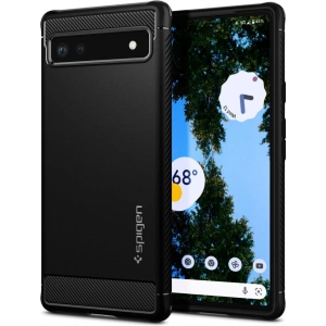 Hurtownia GSM - Case Spigen Rugged Armor Google Pixel 6a Matt Schwarz - SPN2237BLK - {ean13} - Hurt
