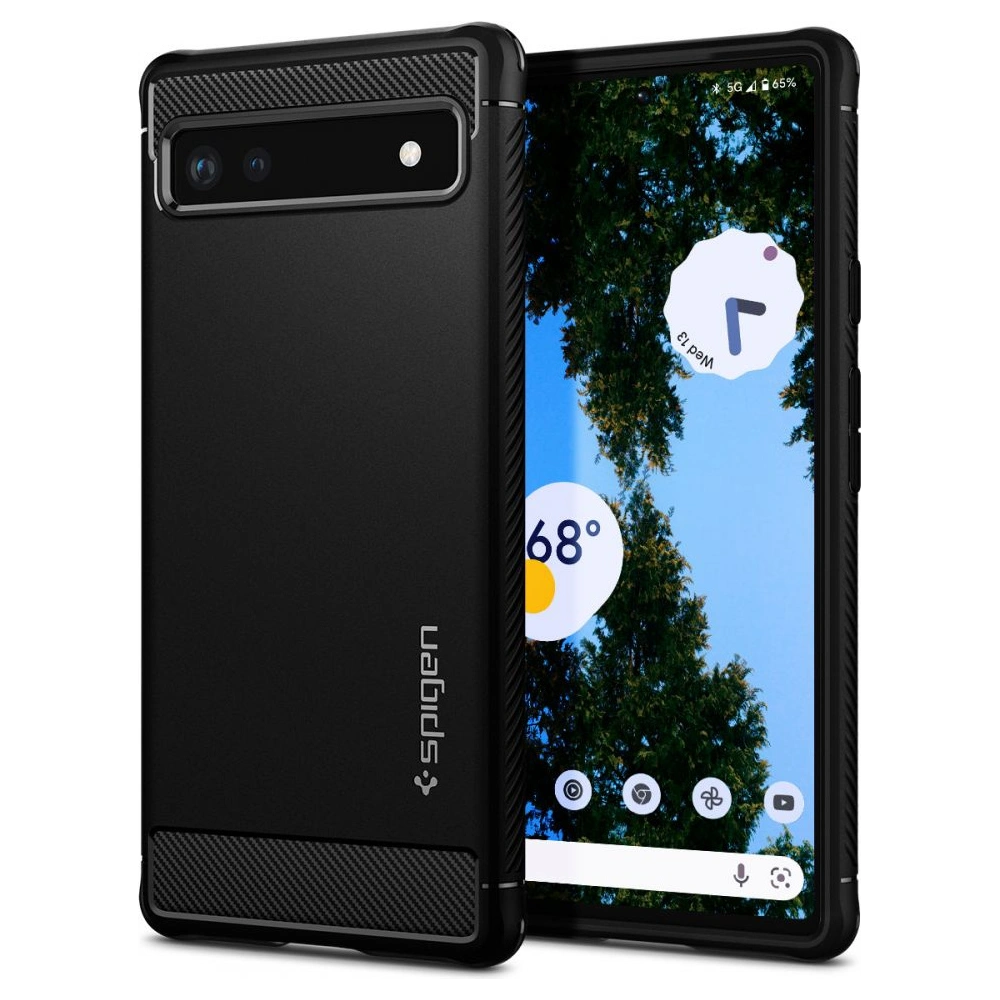 Hurtownia GSM - Etui Spigen Rugged Armor Google Pixel 6a Matná černá - SPN2237BLK - {ean13} - Hurt