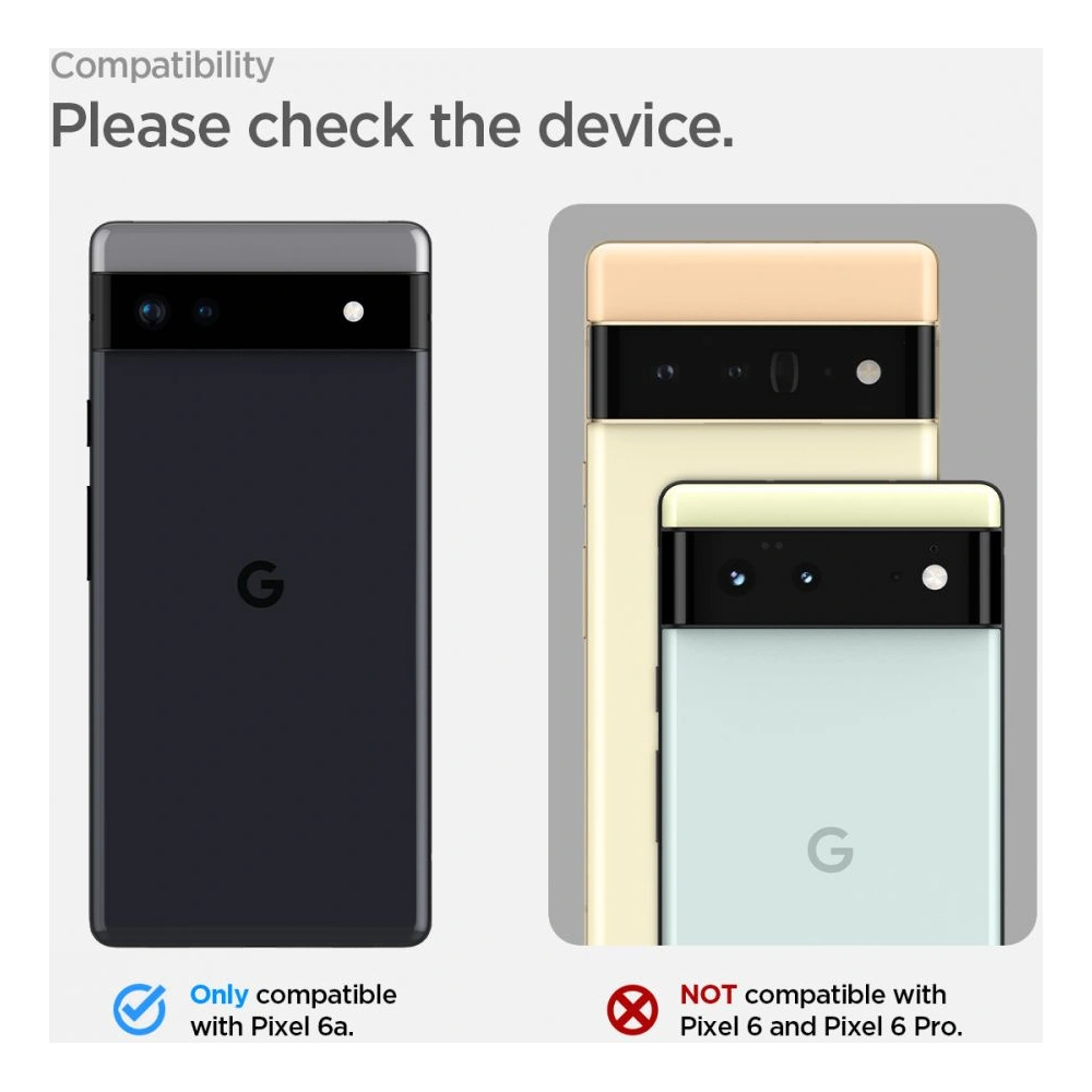 Hurtownia GSM - Etui Spigen Rugged Armor Google Pixel 6a Matná černá - SPN2237BLK - {ean13} - Hurt