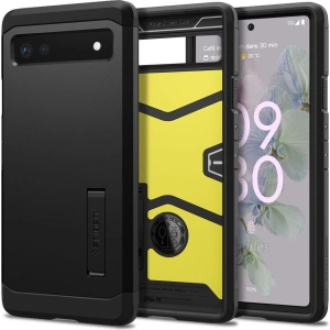 Hurtownia GSM - Case Spigen Tough Armor Google Pixel 6a Schwarz - SPN2239BLK - {ean13} - Hurt