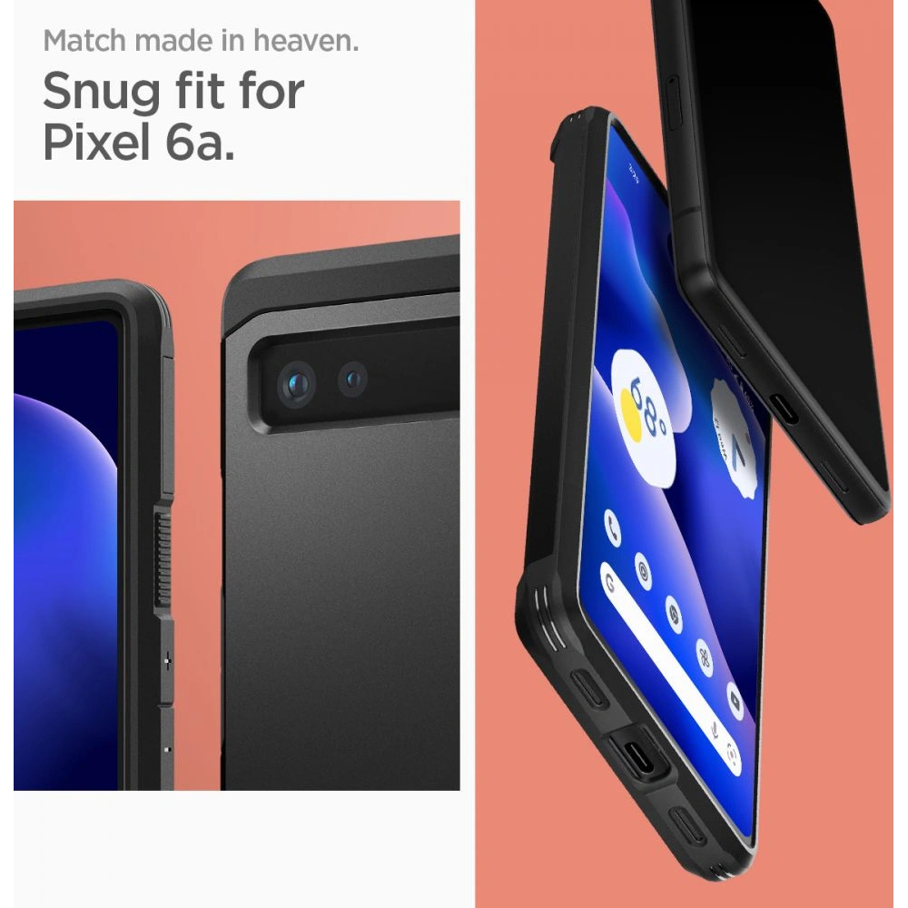 Etui Spigen Tough Armor Google Pixel 6a černé