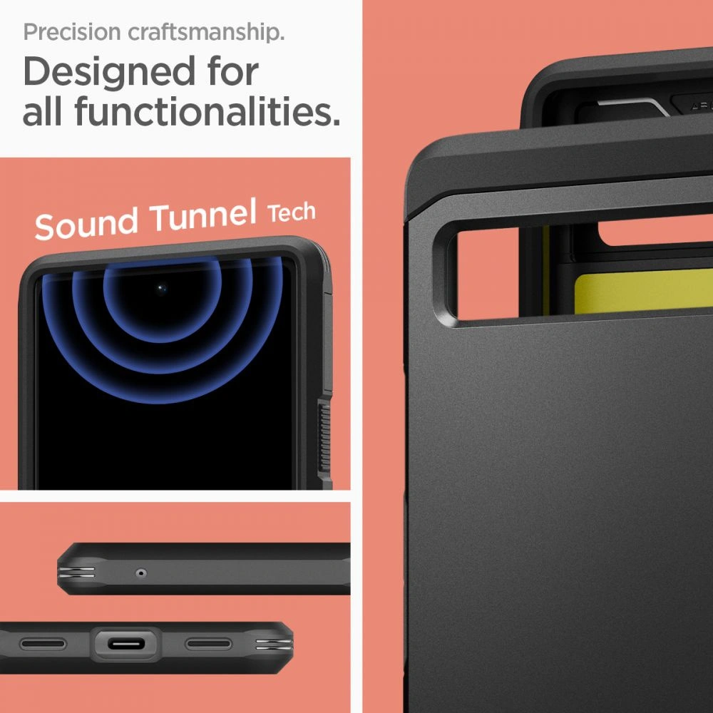 Etui Spigen Tough Armor Google Pixel 6a černé