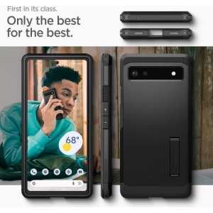 Hurtownia GSM - Case Spigen Tough Armor Google Pixel 6a Schwarz - SPN2239BLK - {ean13} - Hurt