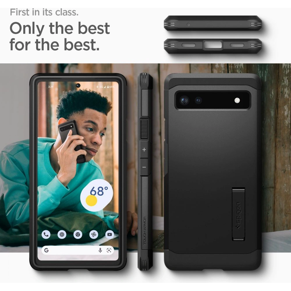 Etui Spigen Tough Armor Google Pixel 6a černé