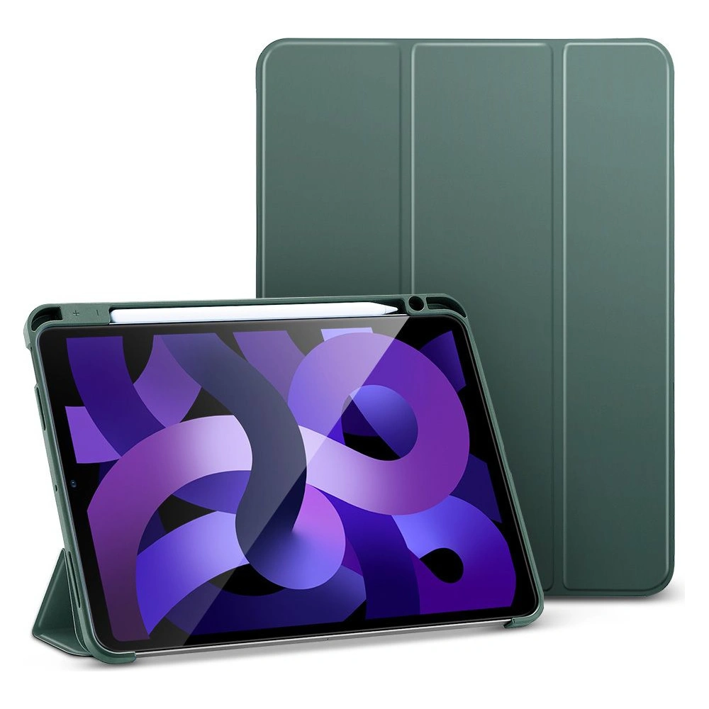 Hurtownia GSM - Etui ESR Rebound Pencil Apple iPad Air 10.9 2020/2022 (4. a 5. generace) / iPad Air 11 2024 (6. generace) Zelená - ESR493GRN - {ean13} - Hurt