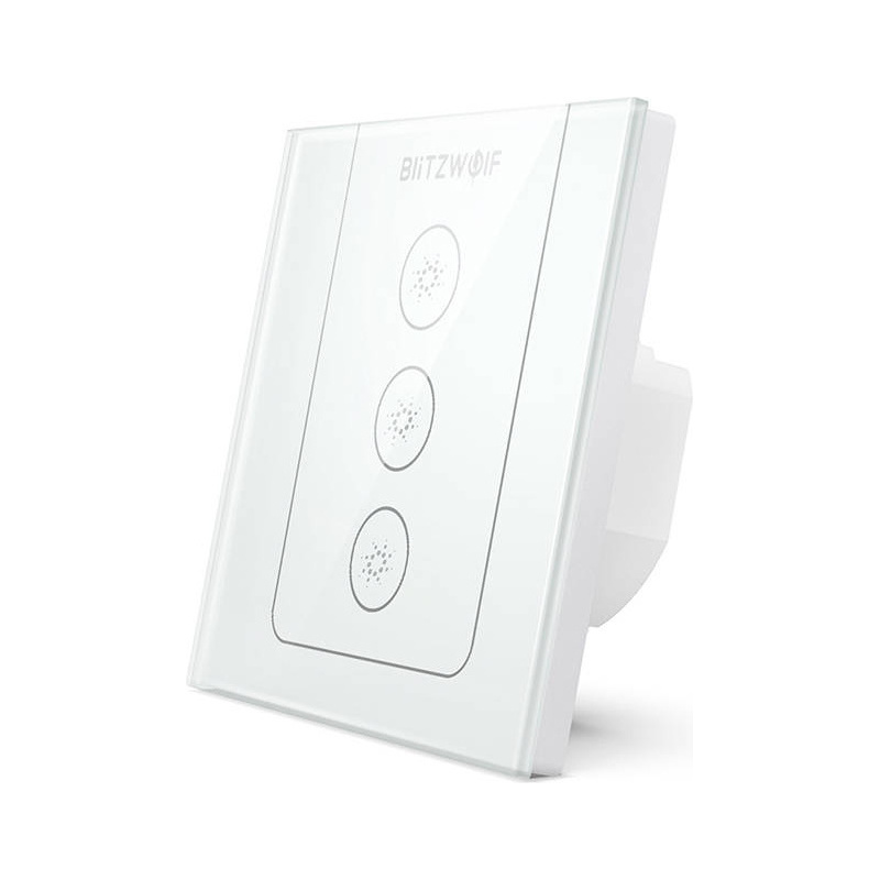 BlitzWolf Distributor - 5907489607926 - BLZ483 - RF Wi-Fi Smart Wall Light Switch BlitzWolf BW-SS8 - B2B homescreen