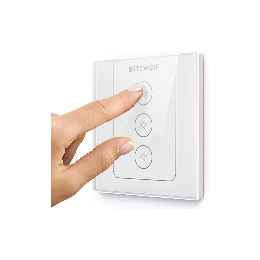 Hurtownia GSM - Dotykový spínač světla WiFi BlitzWolf BW-SS8 - BLZ483 - {ean13} - Hurt