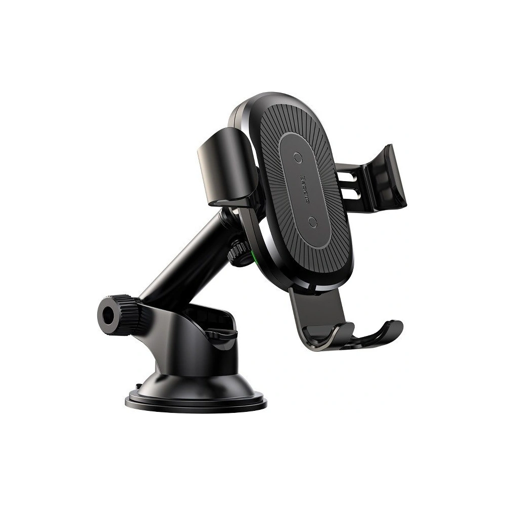 Wholesale Baseus Gravity Car Mount with inductive charger Qi (Black) - BSU3240BLK - {ean13} - Hurt