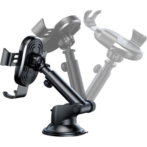 Samochodowy uchwyt grawitacyjny Baseus z ładowarką indukcyjną Qi (czarny)