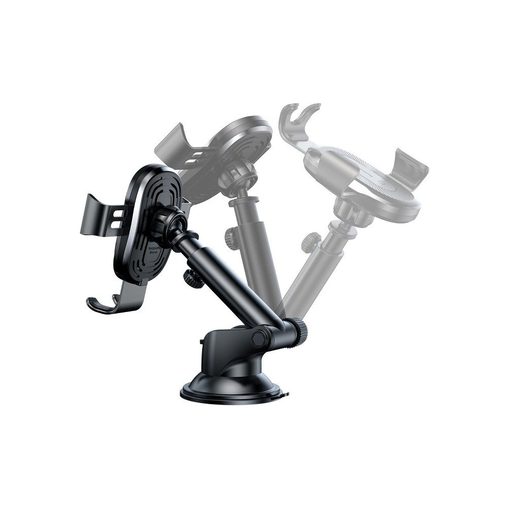 Wholesale Baseus Gravity Car Mount with inductive charger Qi (Black) - BSU3240BLK - {ean13} - Hurt