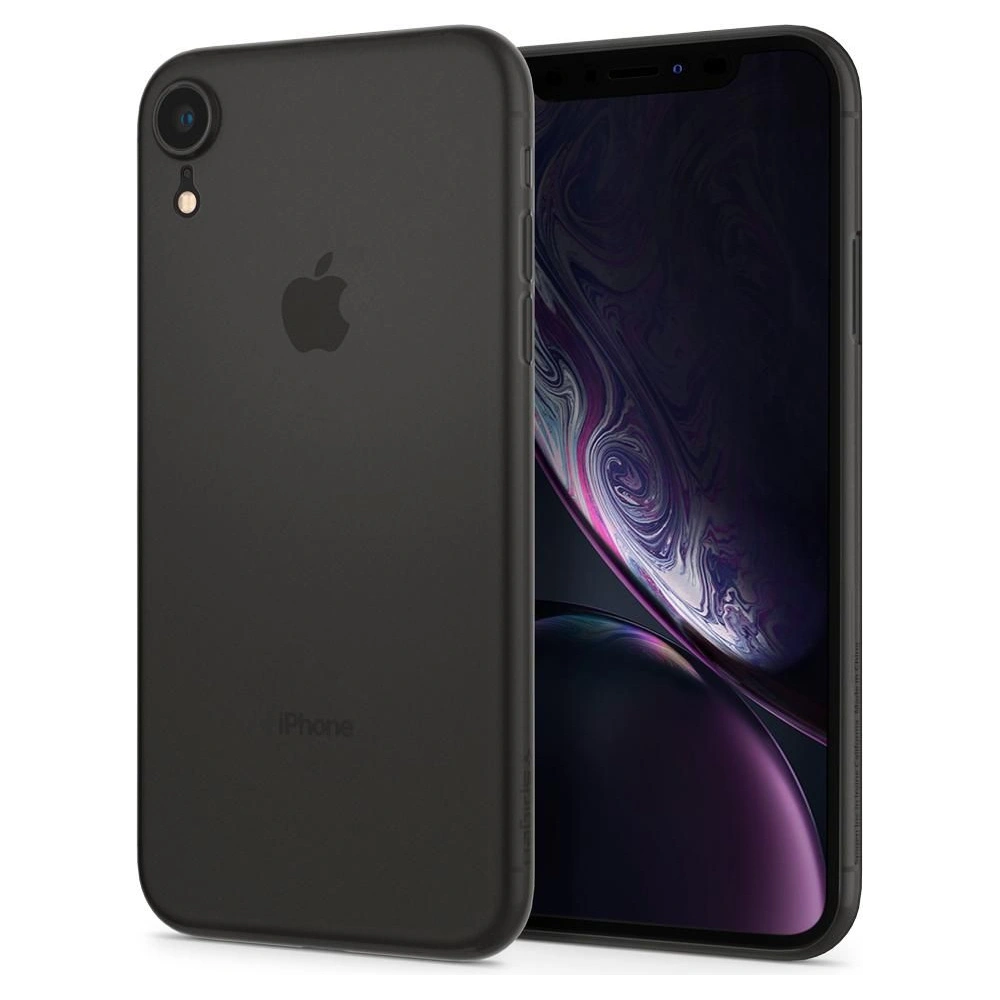 Hurtownia GSM - Etui Spigen Airskin Apple iPhone XR černé - SPN2240BLK - {ean13} - Hurt
