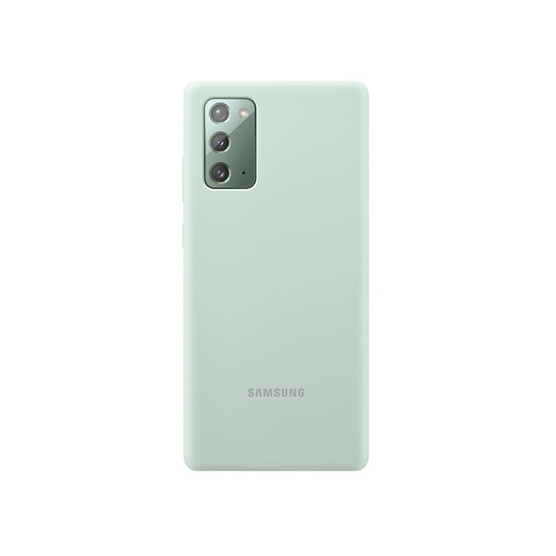 Hurtownia Samsung - 8806090587290 - OT-255 - [OUTLET] Etui Samsung Galaxy Note 20 EF-PN980TM miętowy/mint Silicone Cover - B2B homescreen