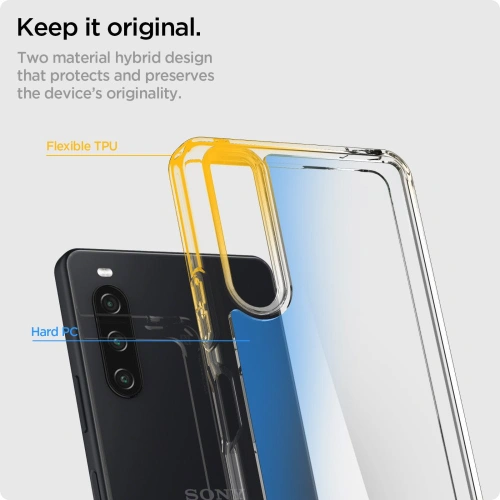 Etui Spigen Ultra Hybrid Sony Xperia 10 IV Crystal Clear