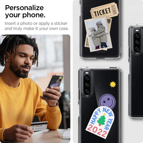 Etui Spigen Ultra Hybrid Sony Xperia 10 IV Crystal Clear