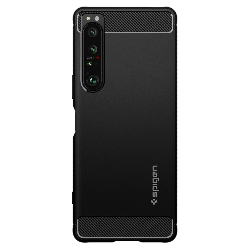 Hurtownia GSM - Etui Spigen Rugged Armor Sony Xperia 1 IV Matná Černá - SPN2243BLK - {ean13} - Hurt