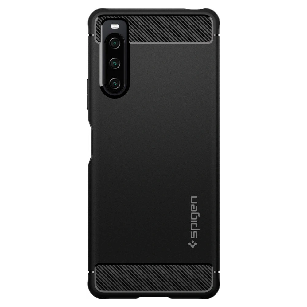 Hurtownia GSM - Etui Spigen Rugged Armor Sony Xperia 10 IV Matná Černá - SPN2244BLK - {ean13} - Hurt