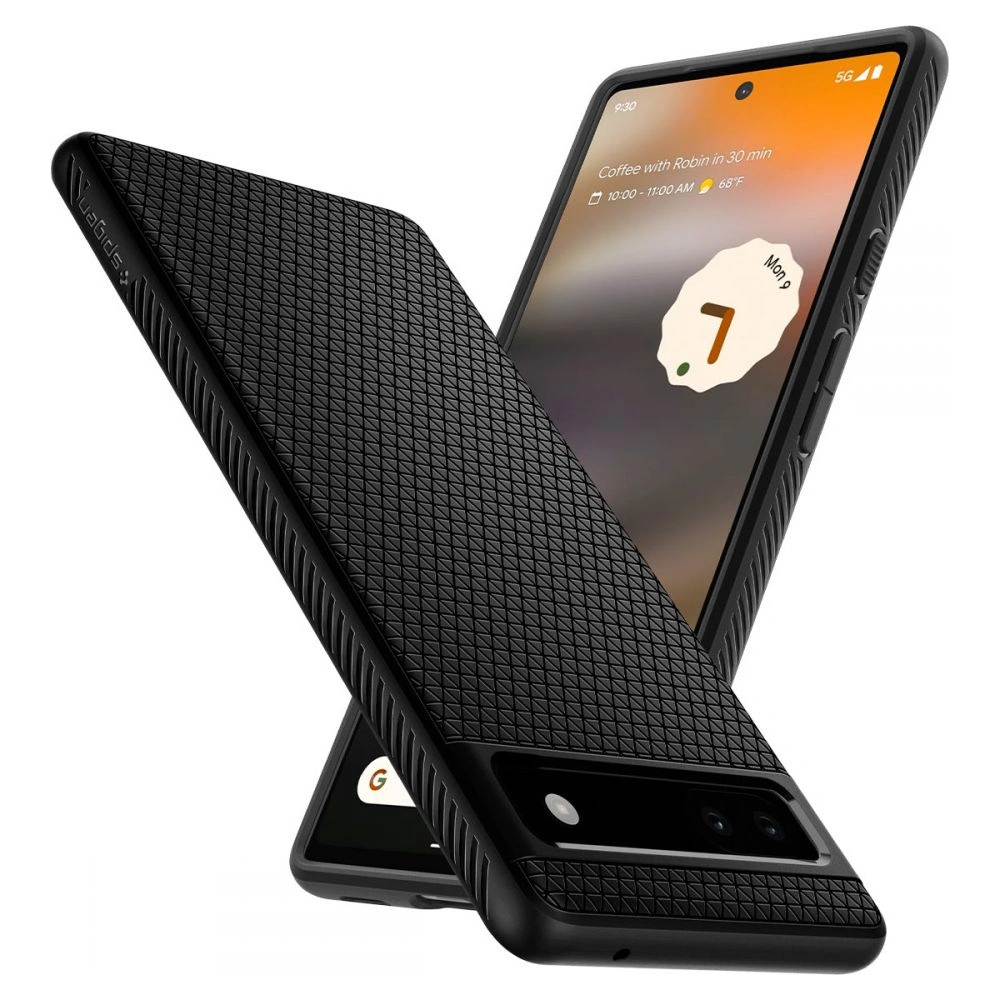 Wholesale Spigen Liquid Air Google Pixel 6a Matte Black - SPN2245BLK - {ean13} - Hurt