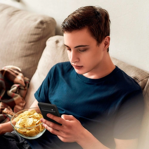 Etui Spigen Liquid Air Google Pixel 6a Matte Black