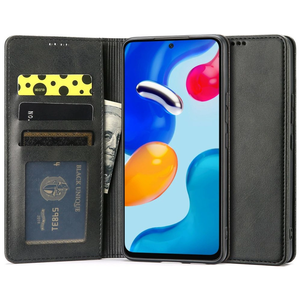 Hurtownia GSM - Etui Tech-Protect Wallet Magnet Redmi Note 11/11s Černé - THP1009BLK - {ean13} - Hurt
