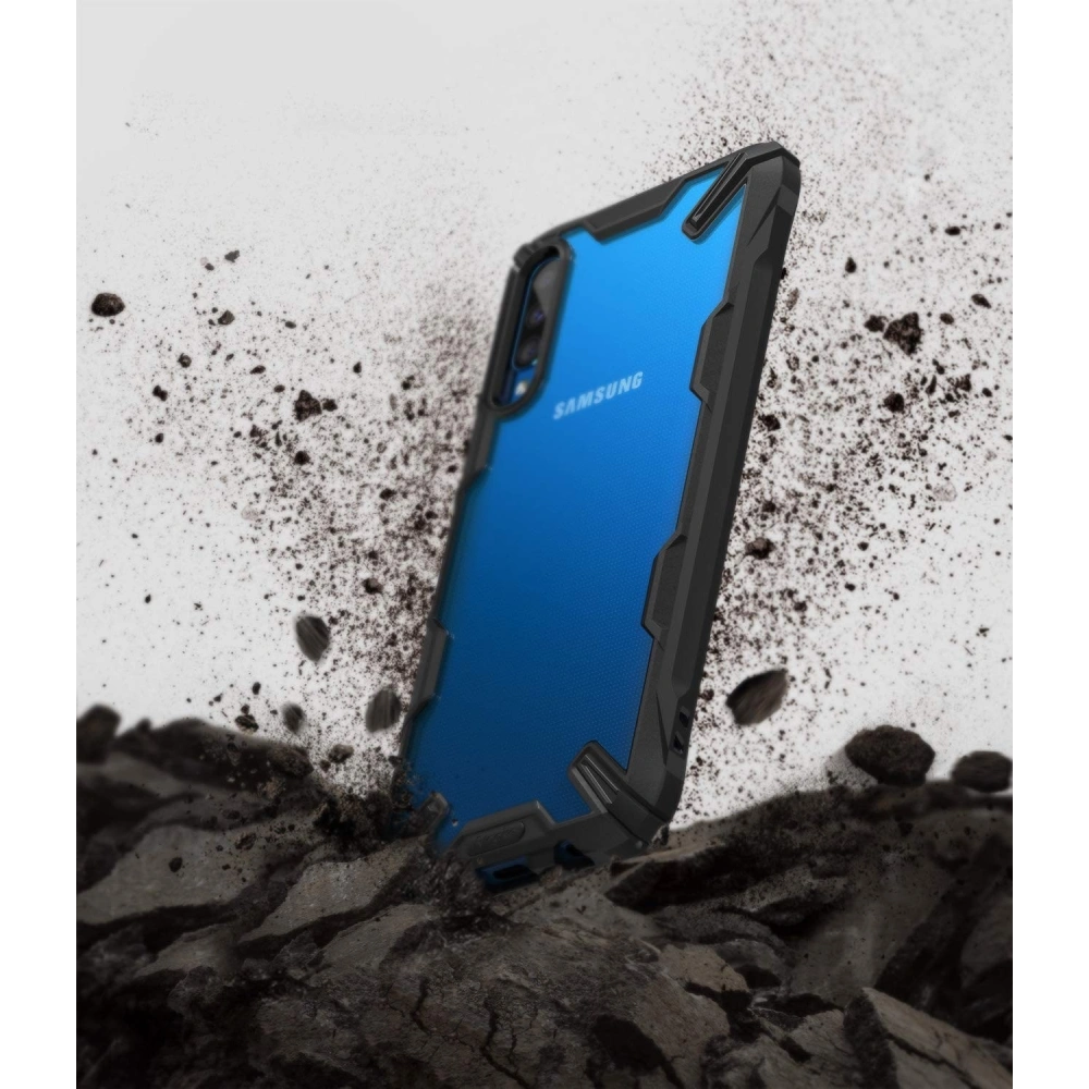 Hurtownia GSM - Etui Ringke Fusion-X Samsung Galaxy A30s/A50/A50s černé - RGK880BLK - {ean13} - Hurt