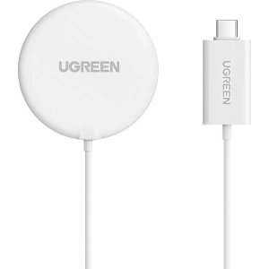 Ładowarka bezprzewodowa UGREEN CD245, 15W (biała)